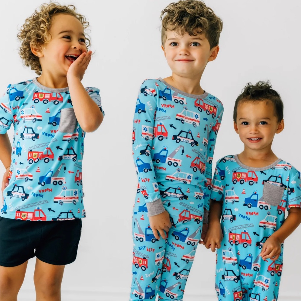 Little Sleepies To The Rescue Pajama Set